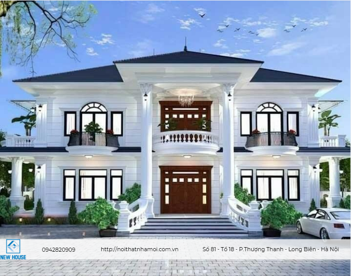 Thiết Kế Biệt Thự Tại Thanh Hóa - Tổng Hợp Các Mẫu Biệt Thự Đẹp Do NEWHOUSE Thiết Kế Và Thi Công